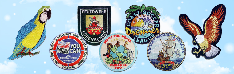 Embroidered Patches & Woven Patches